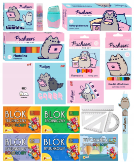 Pusheen Bambino umelecká sada 7 ks.